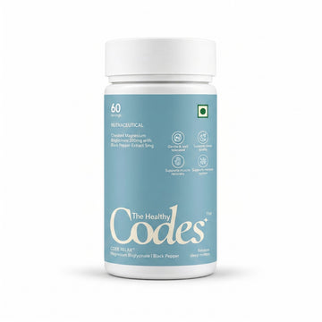 The Healthy Codes | Code Relax | Magnesium Bisglycinate | Daily Relaxation & Wellness Capsules